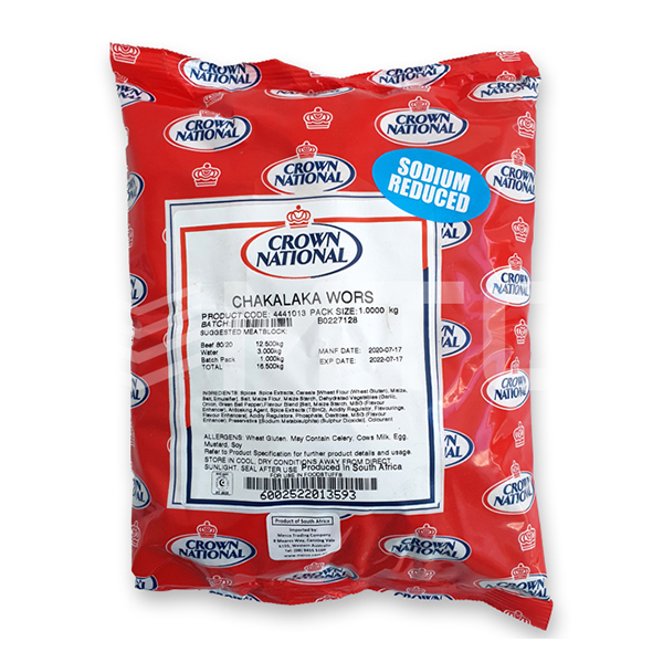 Crown National Chakalaka Wors 1kg
