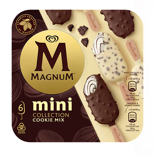 Magnum Mini Cookie Mania 6X55ml