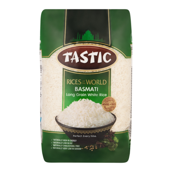 Tastic Basmati Rice Long Grain 2kg