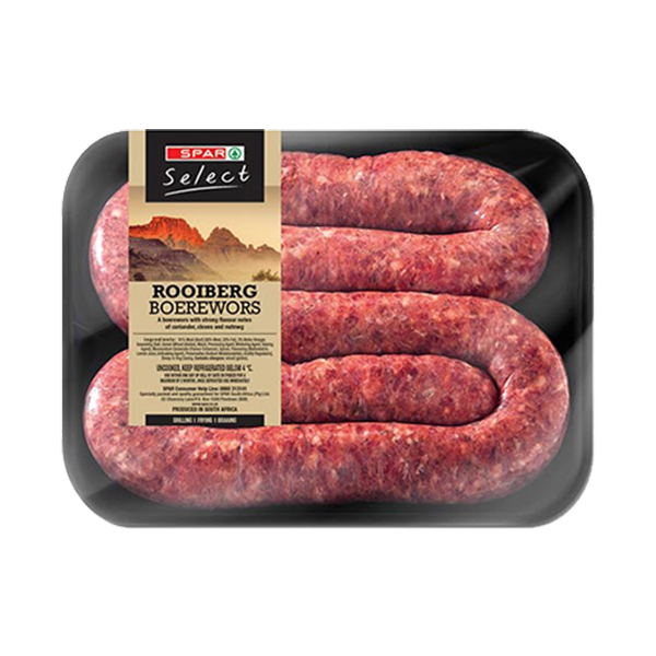 Spar Rooiberg Boerewors 1kg