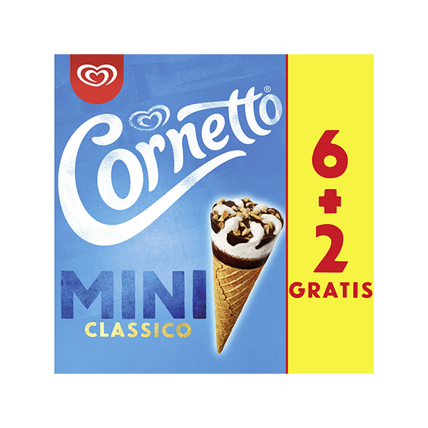 Ola Cornetto Mini Classic 8X60ml
