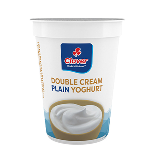 Clover Double Cream Plain Yog.150ml