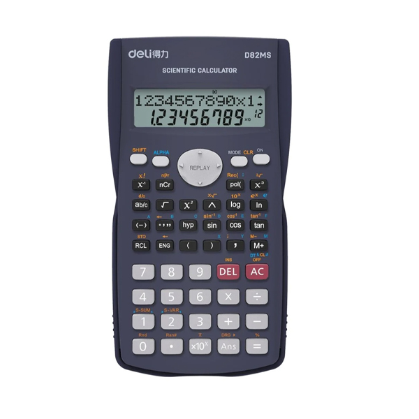 Deli Scientific Calculator D82Ms