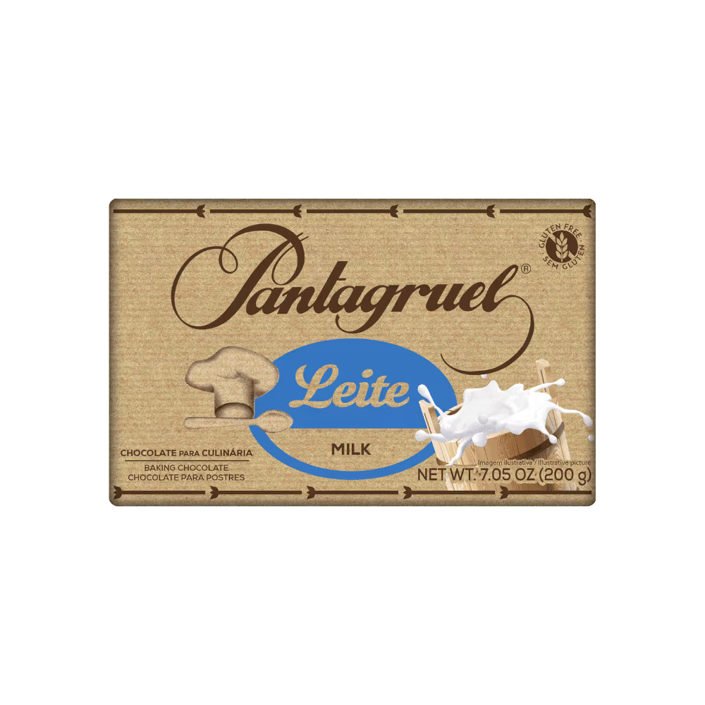 Pantagruel Choc Barra Leite 200g