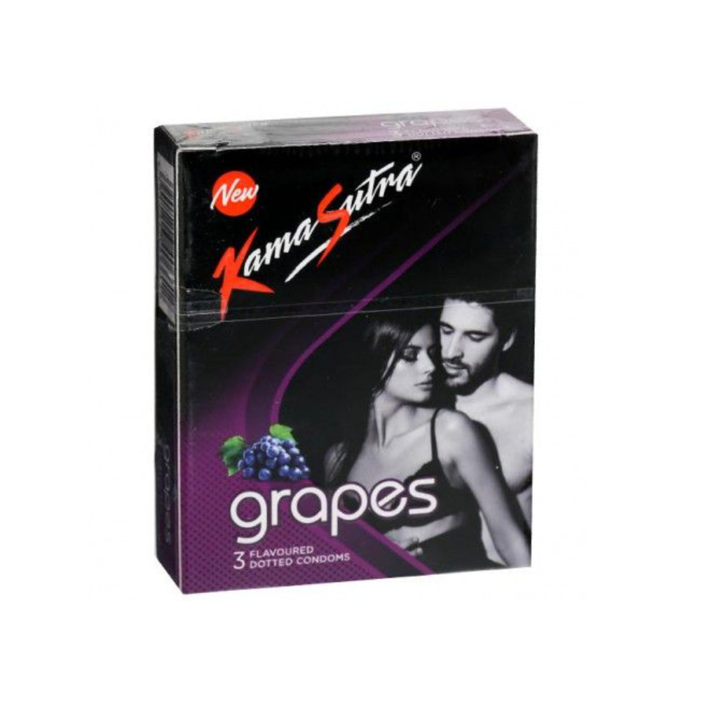 Kamasutra Preservativo Uva 3’S