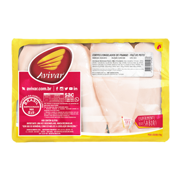 Avivar Peito De Frango 2kg