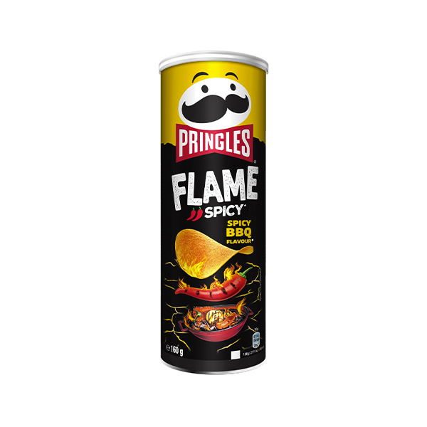 Pringles Spicy Bbq Flavour 160g