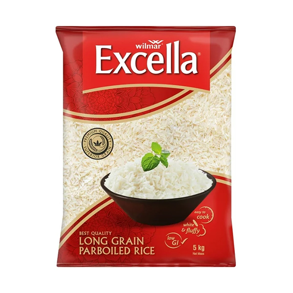 Excella Parboiled Rice 5kg