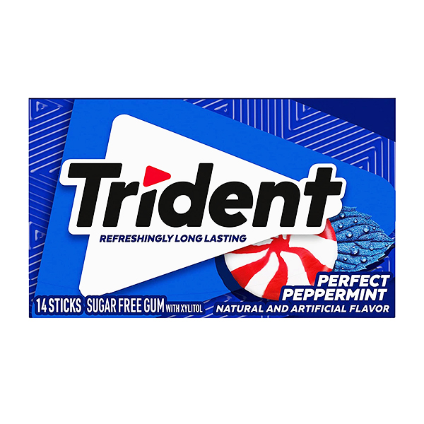Trident Perfect Peppermint Gum 14S
