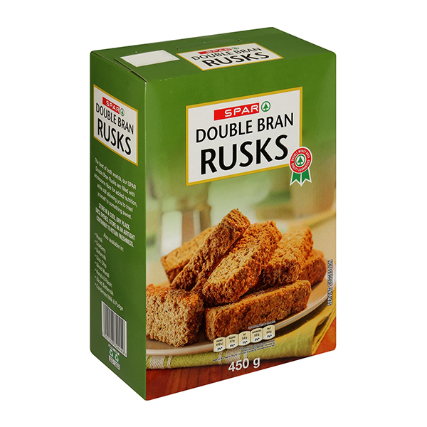 Spar Double Bran Rusks 450g