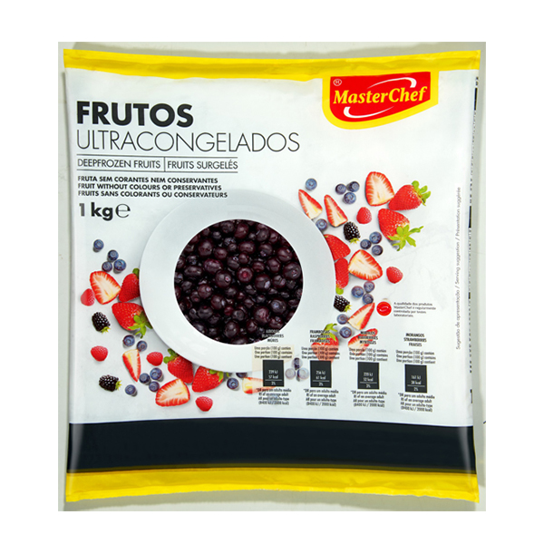 Masterchef Mirtilos Inteiros 1kg