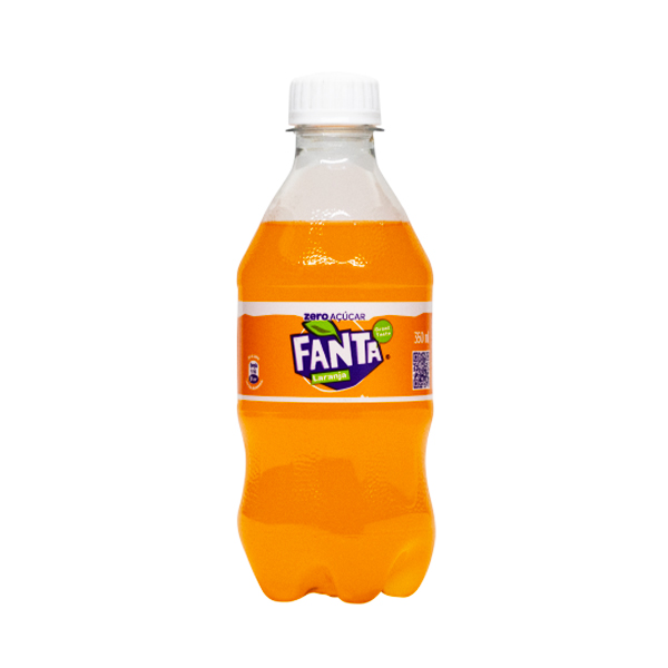 Fanta Laranja Zero Acucar 350ml