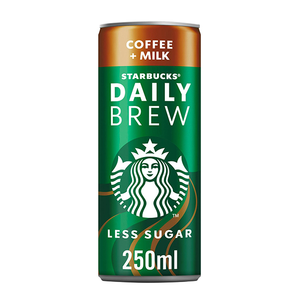 Starbucks Daily Brew Coffee W Milk 250ml