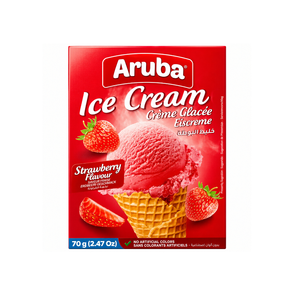 Aruba Ice Cream Strawberry 70g