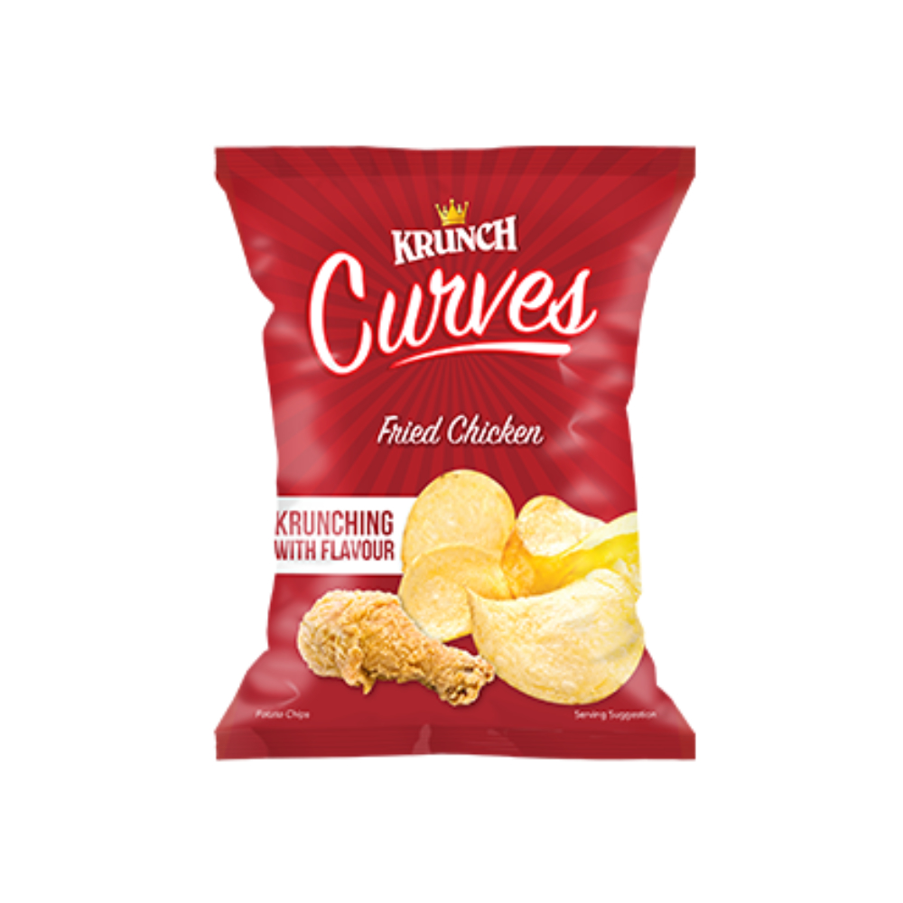 Krunch Curves Fried Chicken Potatoes 30g