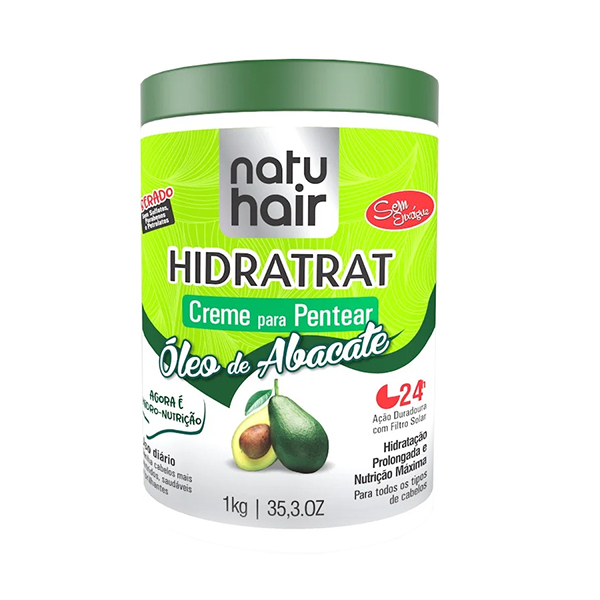 Natur Hair Hidrat.creme Trat. Oleo De Abacate 1kg