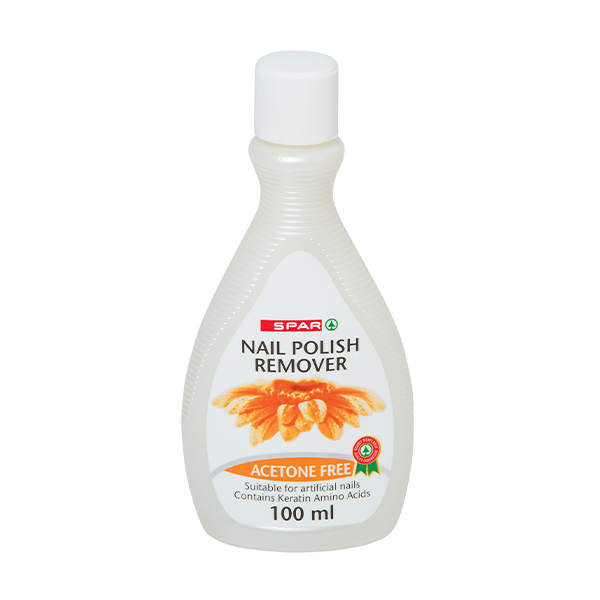 Spar Nail Polish Remover Acetone Free 100ml