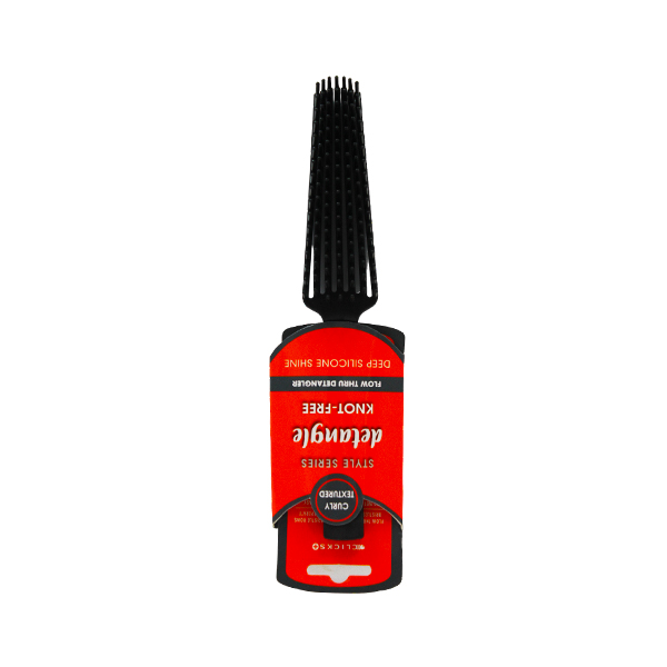 Curly Textured Detangle Knot-Free Escova Para Cabelo