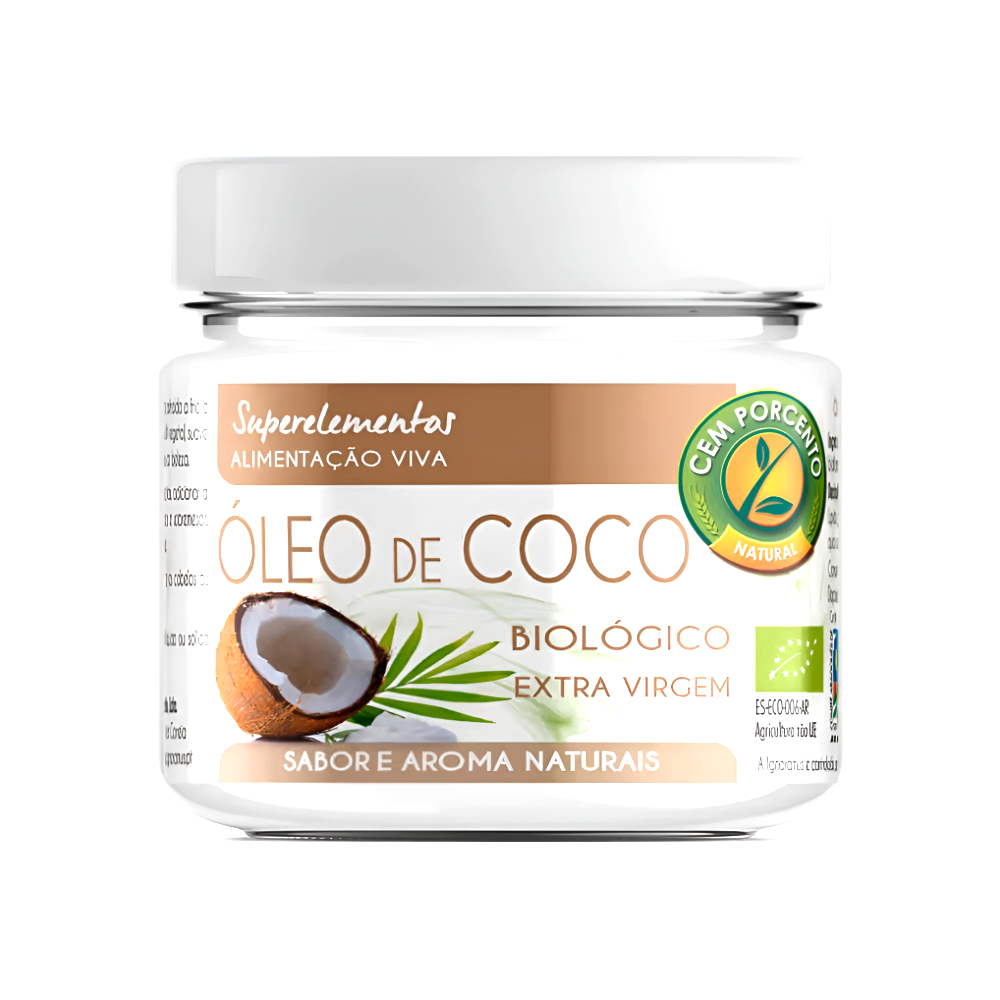 Cem Por Cento Bio Oleo De Coco Extra Virgem Bio 200ml