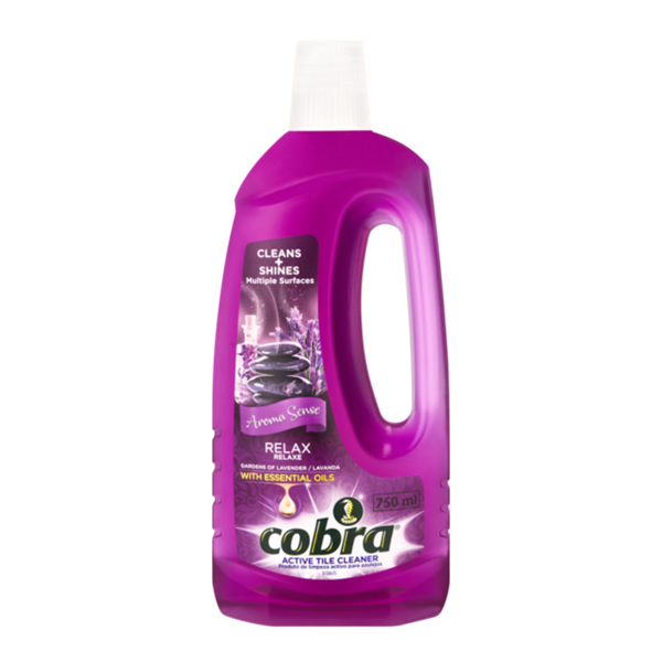 Cobra Active Tile Cleaner Aroma Sense Relax Lavender 750ml