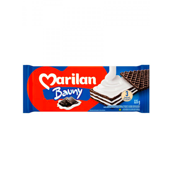 Bolachas Marilan Waffer Bauny – 115Gr