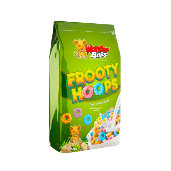 Wonder Bites Frooty Hoops Fruit.500g