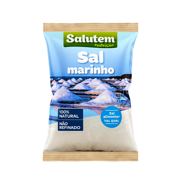 Salutem Sal Marinho 100% Natural 1kg