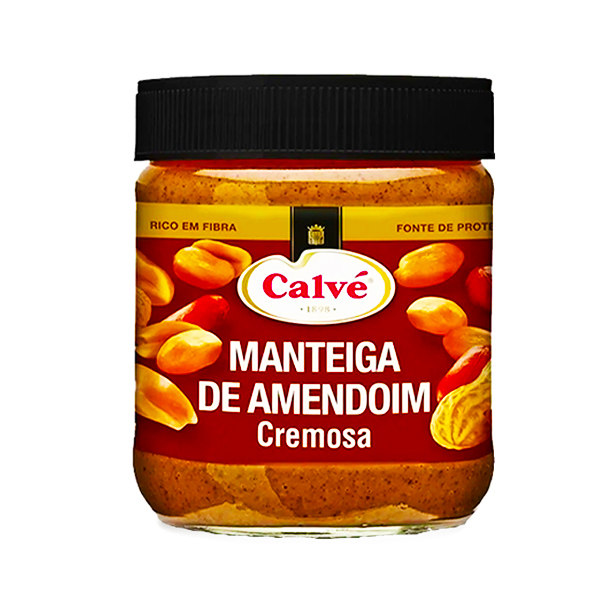 Calve Manteiga De Amendoim Cremosa