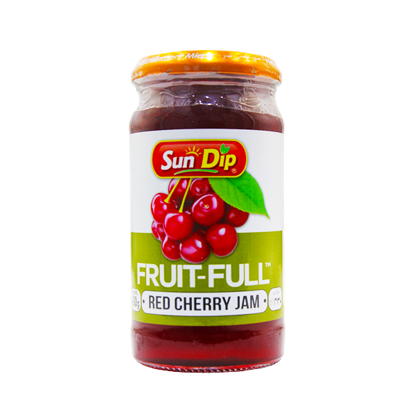 Sun Dip Frut-Full Red Cherry Jam 430 g