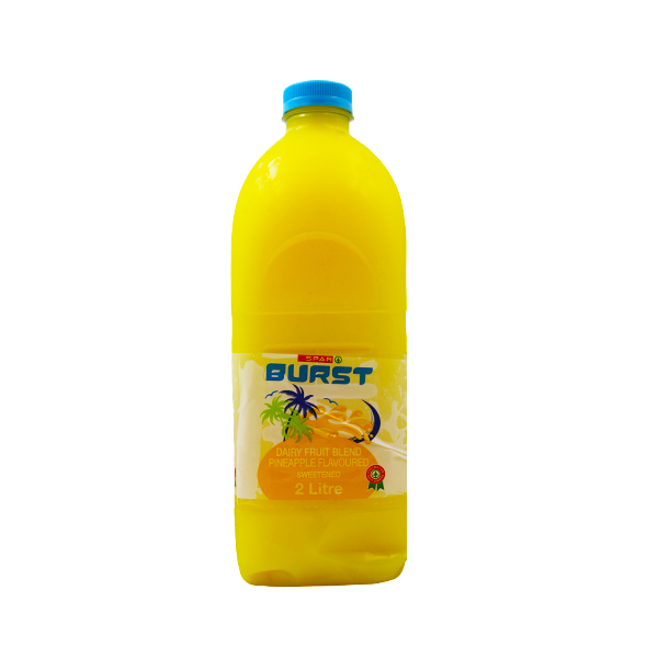 Spar Burst Pineapple Dairy Fruit Blend 2L