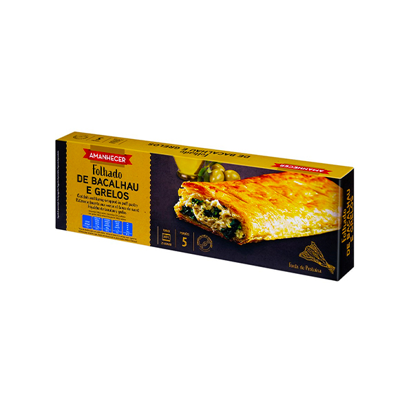 Amanh.folhado Bacalhau E Grelos 500g