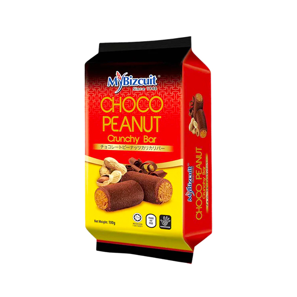 Mybizcut Choco Peanut Crunchy Bar 100g