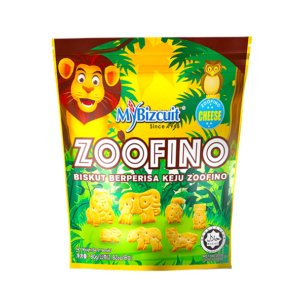 My Bizcuit Zoofino Bizcuit Cheese 80g