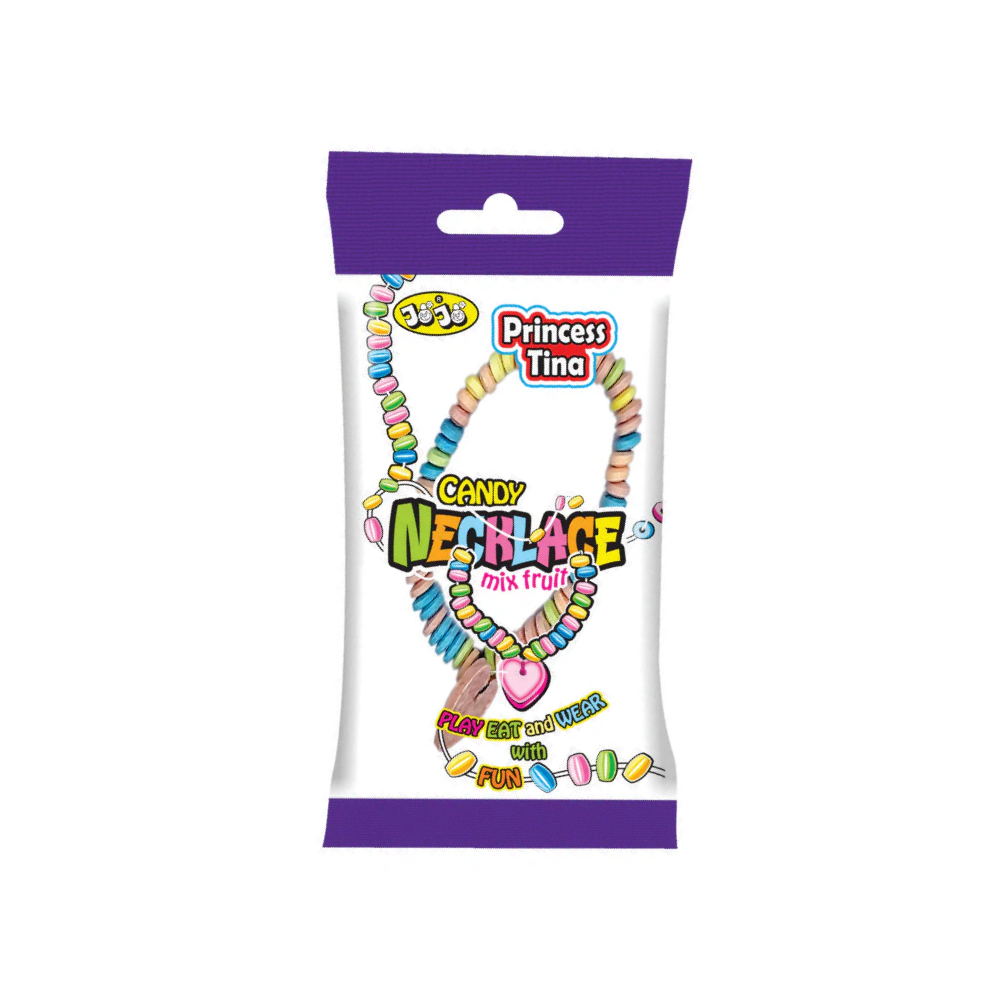 Jojo Princesa Tina Candy Necklace Mix 25g