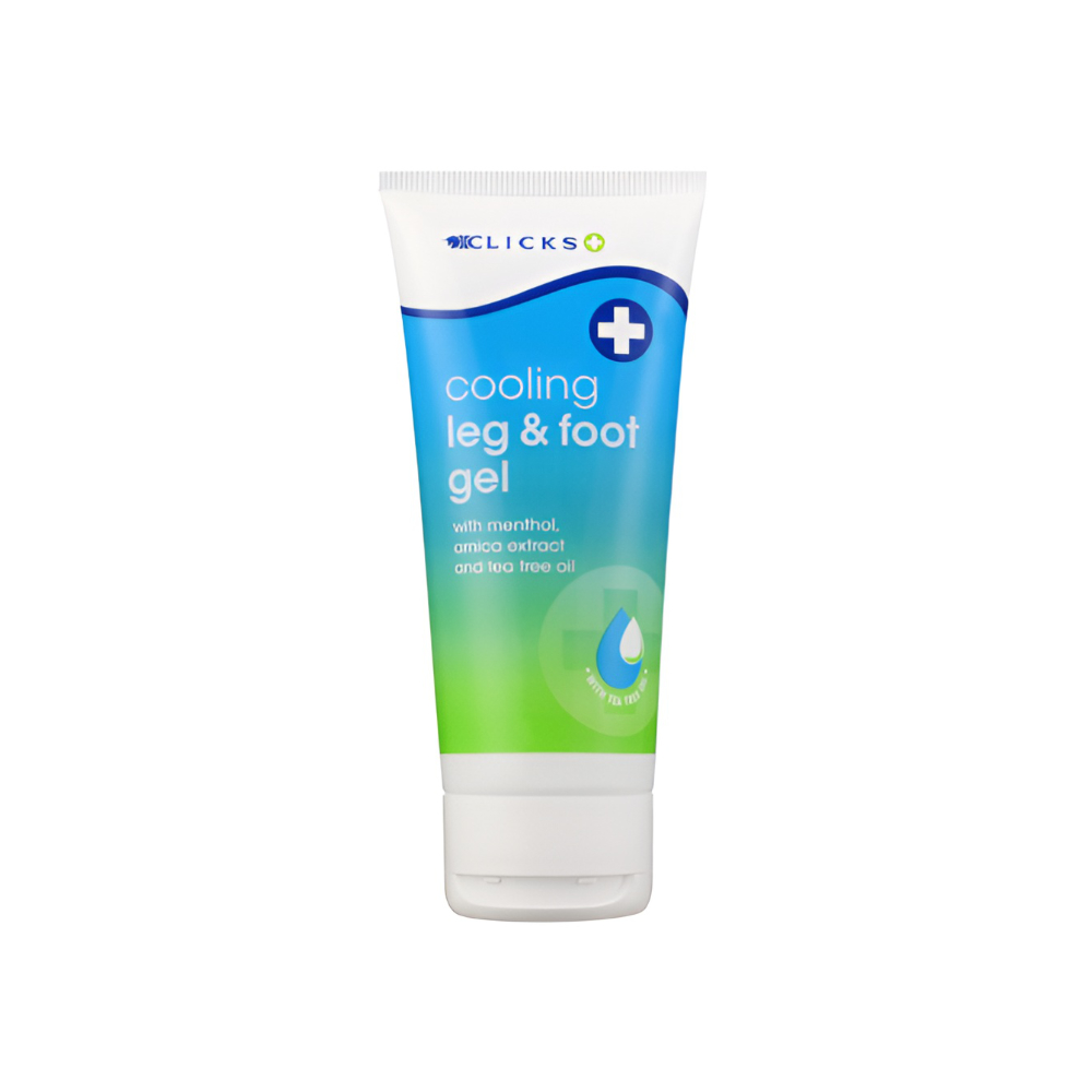 Clicks Cooling Leg Foot Gel With Menthol 100ml