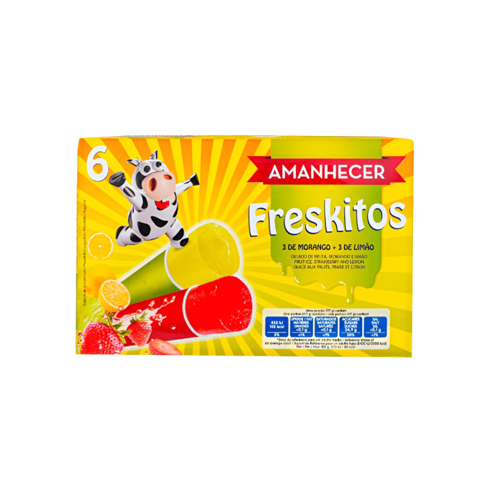 Amanhecer Freskitos Morango/Limao 6S