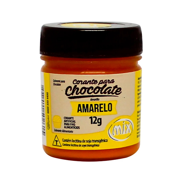 Corante Para Chocolate Amarelo 12g