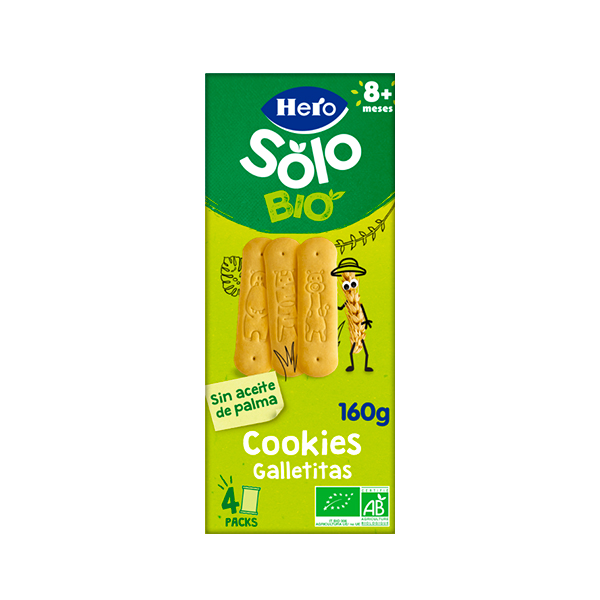 Hero Solo Bio Cookies Biscuits 160g