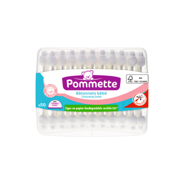 Pommette Cotonetes Bebe 50S