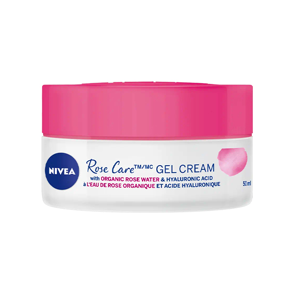 Nivea Rose Care Mosturising Gel Cream Hyluronic Acid 50ml