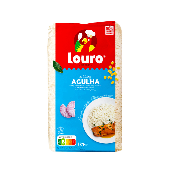 Louro Arroz Agulha Largo 1kg