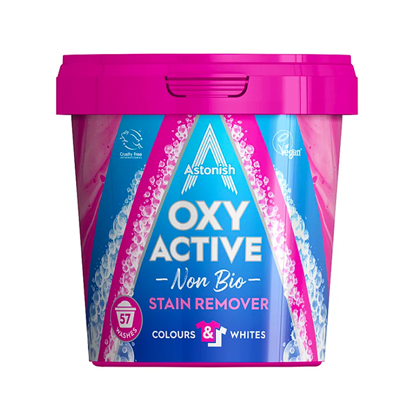 Astonish Oxy Active Non Bio Stain Remover 1.25kg