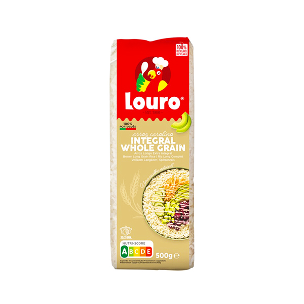 Louro Arroz Extra Integral 1kg