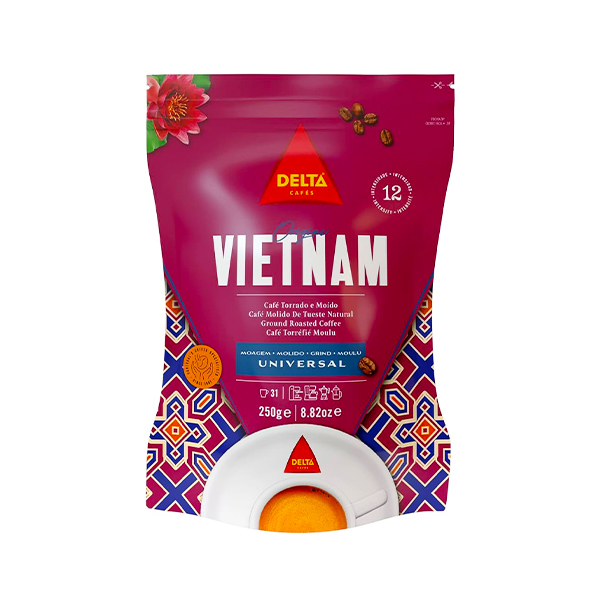 Delta Cafes Vietnam Cafe Torrado Moido 220g