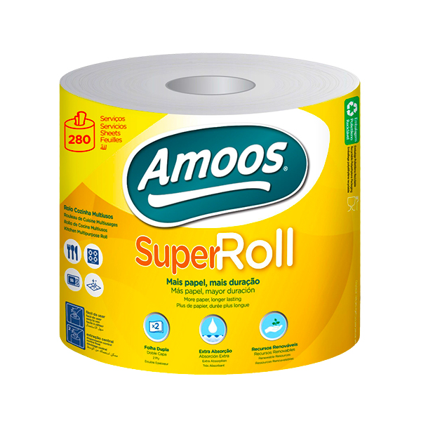 Rolo Da Cozinha Amoos Super Roll 1Pc