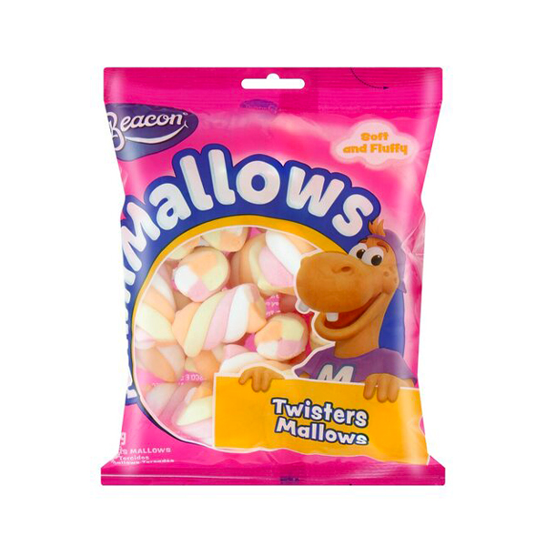 Beacon Marh. Twisters Mallows 135g