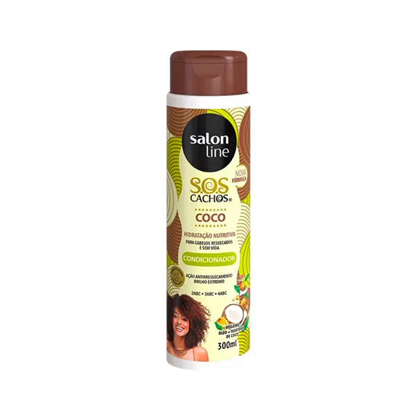 Condicionador Salon Line 300ml S.o.s Mix-Coco