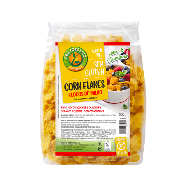 Corn Flakes Sem Gluten 250g