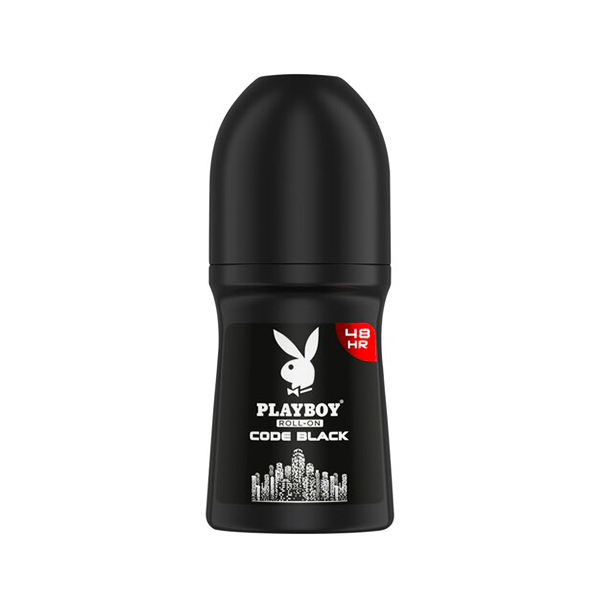 Roll-On Play Boy Code Black 50ml