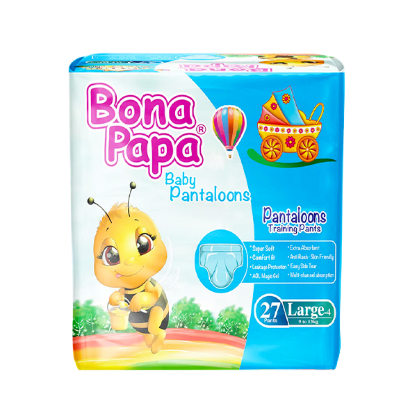 Bona Papa Pantaloons Pampers L-4 27Pcs